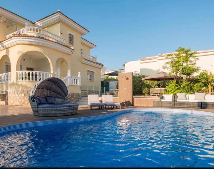Luxury Private Villa Casa Jojo Own Pool & Hot Tub Ciudad Quesada Eksteriør billede